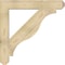 Ekena Millwork Funston Craftsman Rough Sawn Bracket, Douglas Fir, 6"W x 44"D x 44"H BKT06X44X44FST04RDF - alternate 4